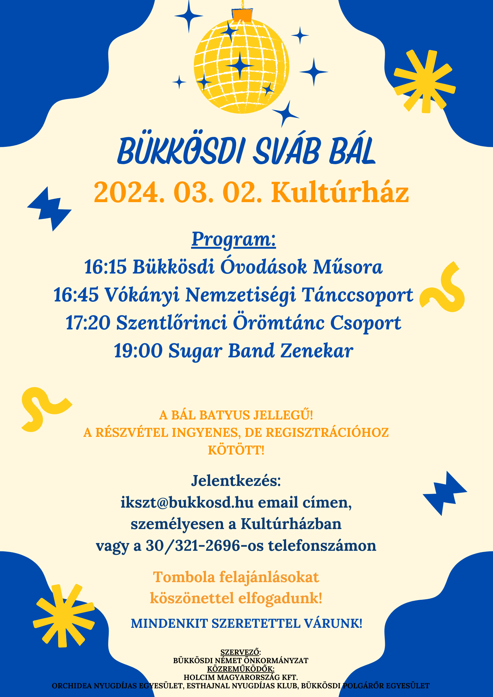 Sváb Bál plakát 2024