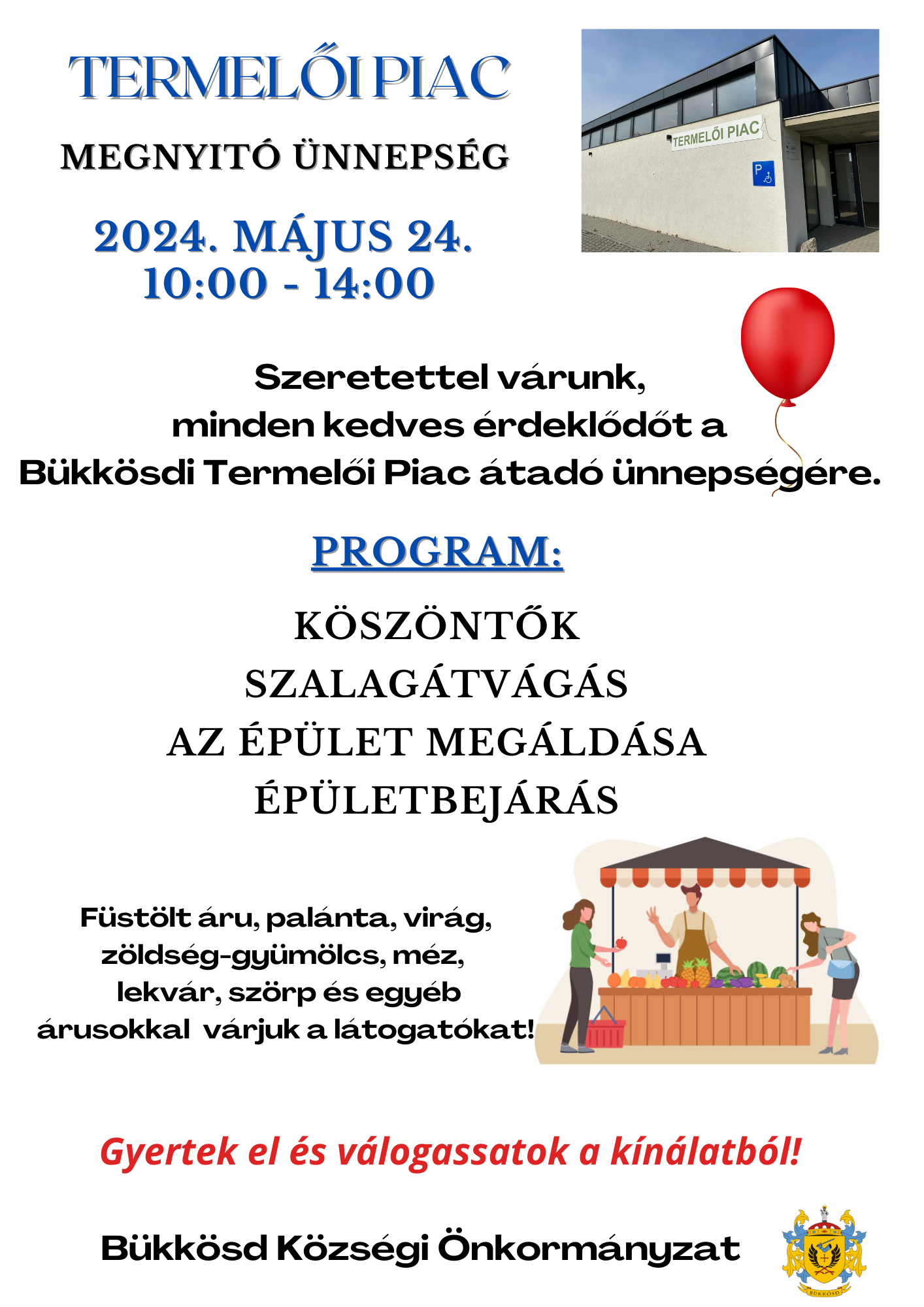 Termelői piac plakát 1